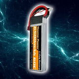 3S 6500mAh 60C RC XT60 Lipo Battery