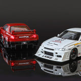 1:18 Nissan Skyline R34 GTR - White